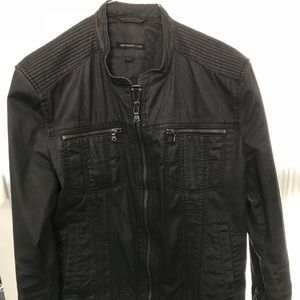 Like NEW Varvatos 44R XXL Moto Denim Jacket